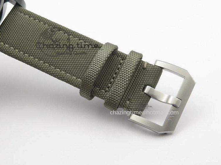 MIROTIME 0119 Pilot Top Gun Miramar IWC388002 ZF 1:1 Best Edition Ceramic Case On Nylon Strap A Practical 7345